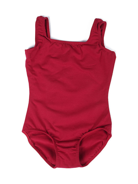 Godance Leotard Παιδικό Κορμάκι Χορού Burgundy
