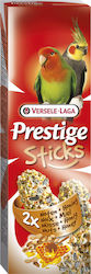 Versele Laga Prestige Nuts Honey Food Sticks for Medium Parrots 2x70gr 70gr