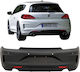 Carner Bumper de Autoturism Partea din spate Compatibil cu Volkswagen Scirocco 2014-2017 Facelift R20 Look