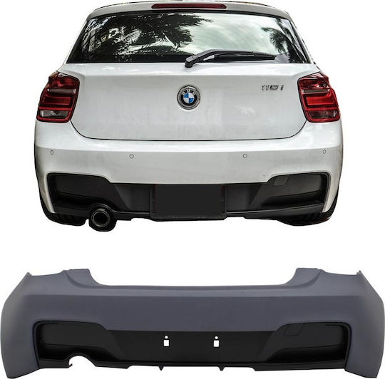 Carner Stoßstange Auto Rückseite Kompatibel mit BMW Serie 1 F20 2011-2015 M-Performance