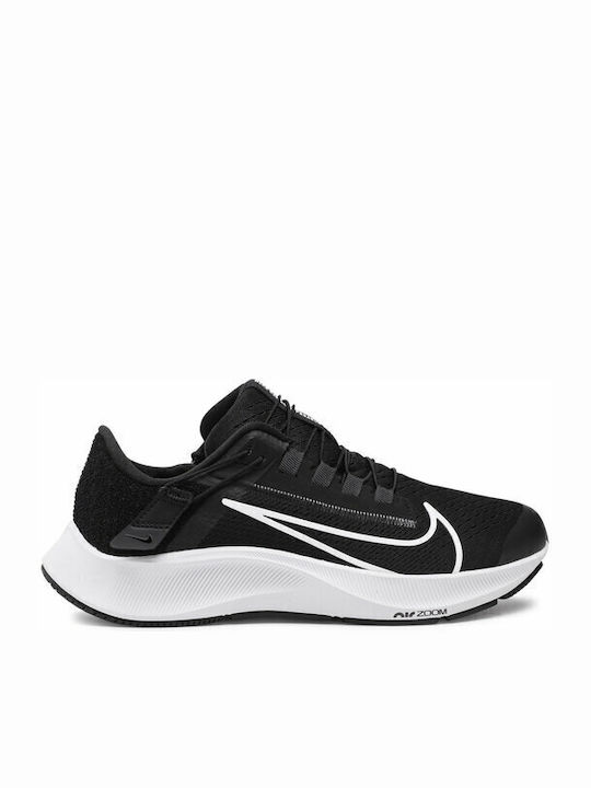 Nike Air Zoom Pegasus 38 Flyease Ανδρικά Αθλητικά Παπούτσια Running Black / White / Anthracite / Volt