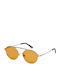 Web Unisex Ochelari de soare cu Argintiu Cadru și Maro Lentilă WE0198 16E