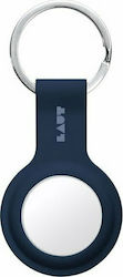 Laut Huex Silicone Keychain Case for AirTag Navy Blue