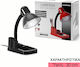 DictroLux Office Lamp with Flexible Arm in Black Color