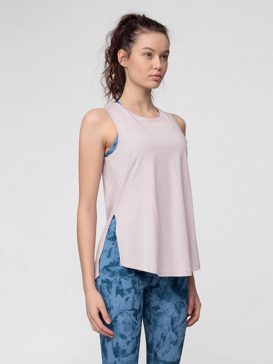 4F Women's Sport Blouse Sleeveless Pink