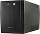 NGS Fortress 2000 V2 UPS Off-Line 1500VA 900W με 4 Schuko Πρίζες