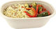 Sabert Set de 50 Boluri Containere alimentare din trestie de zahăr 19x15x6cm