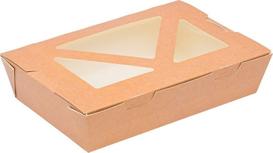 RoisBros Σετ 250 Χάρτινα Κουτιά Τροφίμων 19x12x4.5εκ.