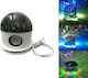 Kids Rotating Projector Lamp Star Master with Colour Changing Function Black