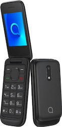 Alcatel 2053X Single SIM Κινητό με Μεγάλα Κουμπιά (Ελληνικό Μενού) Black