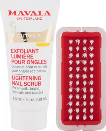 Mavala Switzerland Produs pentru întărirea unghiilor pentru unghii sub formă de Cremă Lightening Scrub 15ml