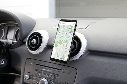 Lampa Magneto Vent Pro 55 Suport Auto pentru Telefon cu magnet Neagră