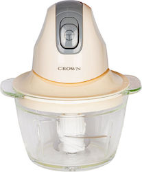 Crown 300W με Δοχείο 1lt Μπεζ