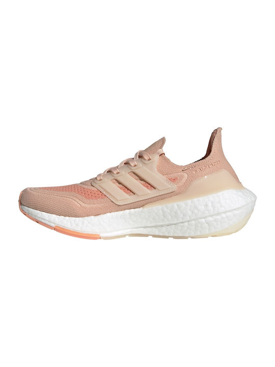 Ultraboost 21 Дамски Спортни обувки Running Halo Blush / Wonder White / Ambient Blush
