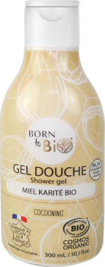Born To Bio Sheabutter & Honig Schaumbad in Gel mit Sheabutter für Nährend 300ml