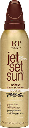 Bt Cosmetics Jet Set Sun Instant Selbstbräuner Mousse Körper 150ml