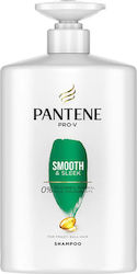 Pantene Pro-V Smooth & Sleek Shampoos Reconstruction/Nourishment for All Hair Types 1000ml