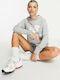 New Balance Essentials Women's Hooded Sweatshirt Gray