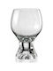 Bohemia Gina Set of Glasses for White and Red Wine made of Crystal Stemmed 340ml 6pcs