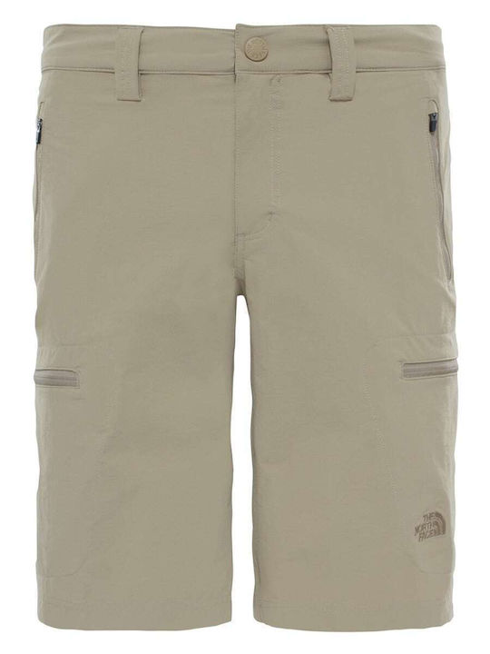 The North Face Exploration Ανδρικό Κοντό Παντελόνι Πεζοπορίας Dune Beige
