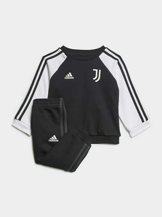 Adidas Σετ Φόρμας για Αγόρι Μαύρο 2τμχ Juventus 3-Stripes