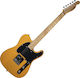 Prodipe Electric Guitar TC80 MA with SS Pickups Layout, Maple Fretboard in Butterscotch