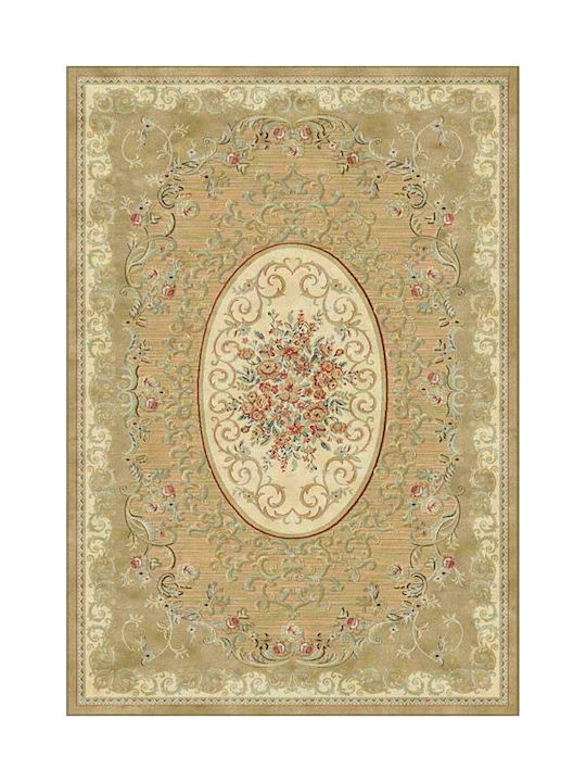 074/491660 Summer Bedroom Rugs Set Farashe Farashe Beige 3pcs