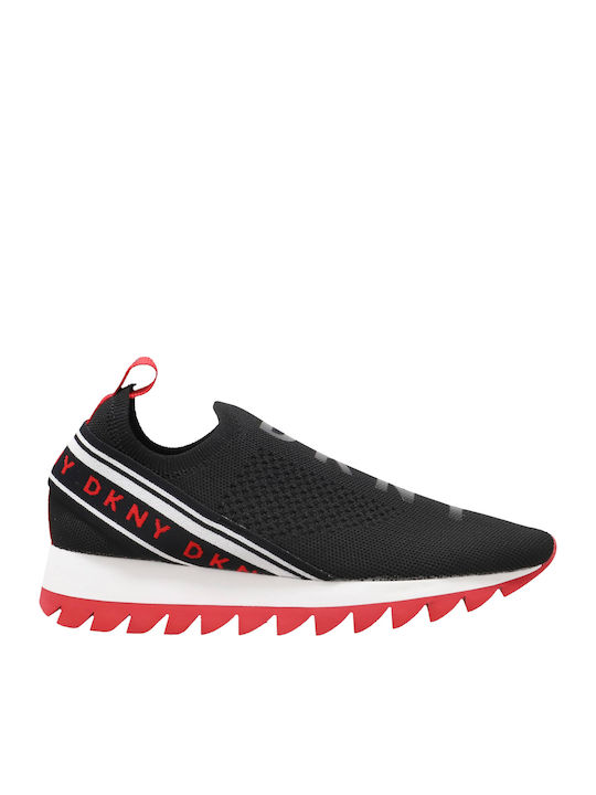 DKNY Abbi Γυναικεία Sneakers Μαύρα