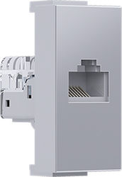 Aca Modys Single Network Socket RJ45 Without Fr...