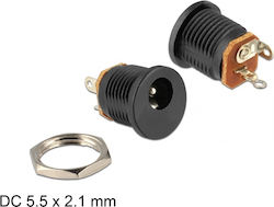 DeLock Βύσμα Τροφοδοσίας DC 2.1x5.5mm (65503)