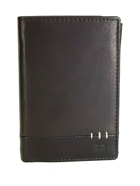 RCM Y32 Men's Leather Wallet with RFID Brown