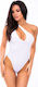 Pink Lipstick Lingerie Off The Wall One Shoulder Seamless Bodysuit Sexy Bodysuit White