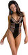 Casmir Lingerie Lagerta Teddy Black