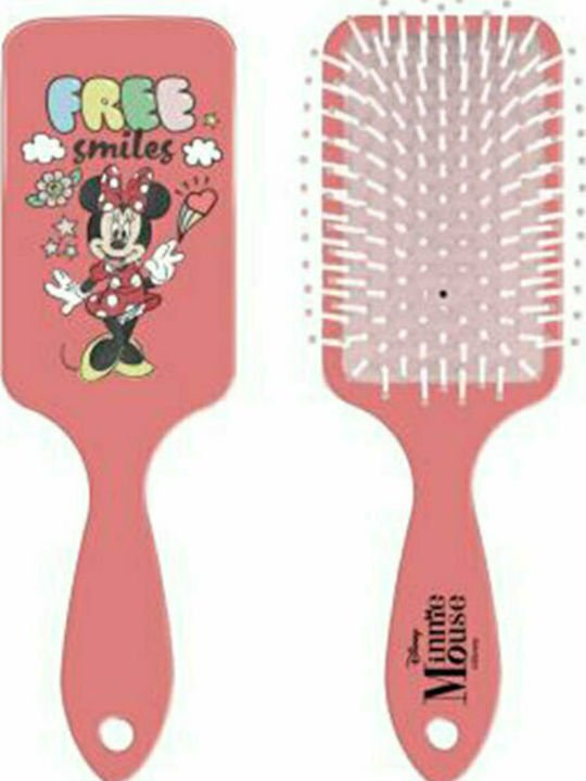 Cerda Παιδική Βούρτσα Μαλλιών Minnie Mouse Free Smiles Ροζ