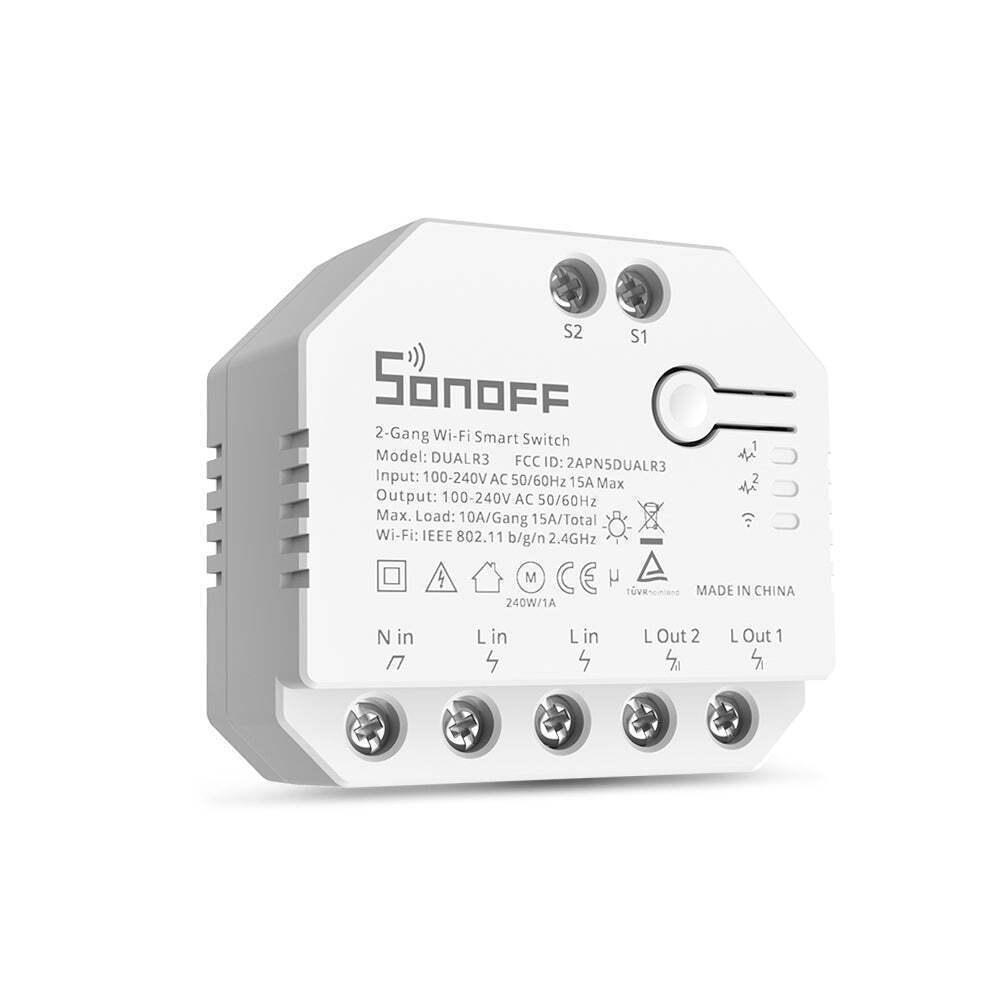 Sonoff Dual R3 Smart Switch 2 Καναλιών Wi-Fi 15A