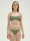 Emerson Bikini Set Sports Bra & Slip Bottom 211.EW571.12A with Adjustable Straps Khaki