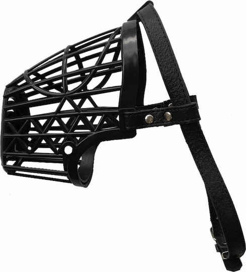 Pet Camelot Φίμωτρο Σκύλου Πλαστικό με Δέρμα XXXLarge 62cm