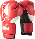 Bad Boy Zeus Synthetic Leather Boxing Competition Gloves Red