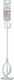 Bosch Paint Mixing Paddle Hex 100x578mm 2607990026