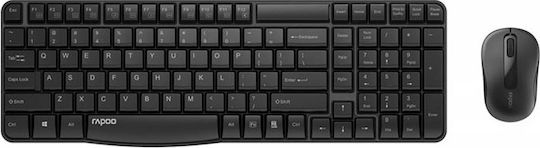 Rapoo X1800S Fără fir Set tastatură și mouse Engleză US
