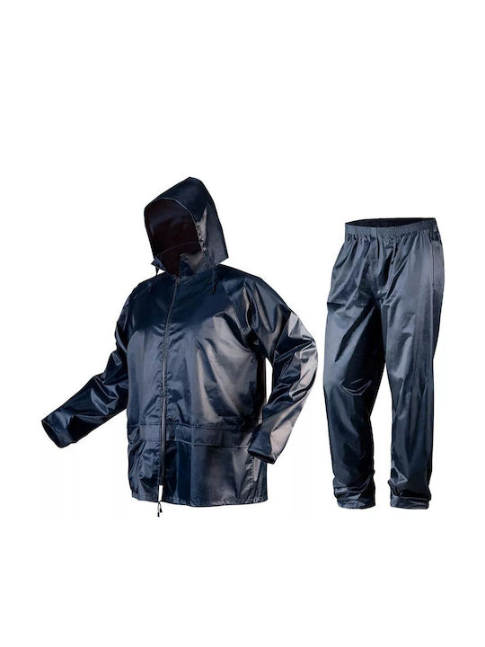 Neo Tools Waterproof Work Suit Blue