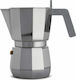 Alessi Moka Espresso Pot 6 Cups Silver