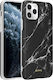 Crong Marble Задна корица Силикон Черен (iPhone...