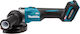 Makita Cordless Angle XGT Blue Grinder 125mm Battery 2x4Ah