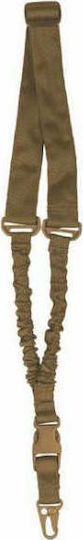 Mil-Tec Basic One Point Bungee Sling Gewehrriemen Waffengurt Coyote in Braun Farbe