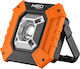 Neo Tools Battery Jobsite Light LED IP20 with Brightness up to 750lm
