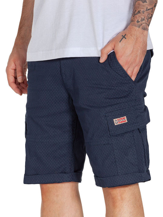 Garage Fifty5 GAM003-20703 Men's Shorts Cargo Navy Blue GAM003-207-03