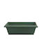 Miltoplast Anthea Νο413 Planter Box 100x21cm in Green Color