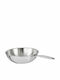Cristel Castel Pro Wok από Ανοξείδωτο Ατσάλι 28cm