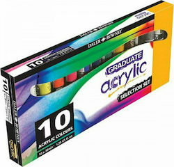 Daler Rowney Graduate Acrylic Acrylic Colours Set 38ml 10pcs